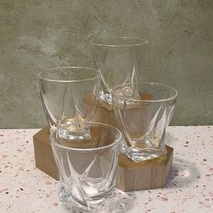 Heavy Glass Whiskey Or On-the-rocks Glasses 10 Oz. | Set Of 4